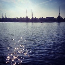 Docklands morning, London