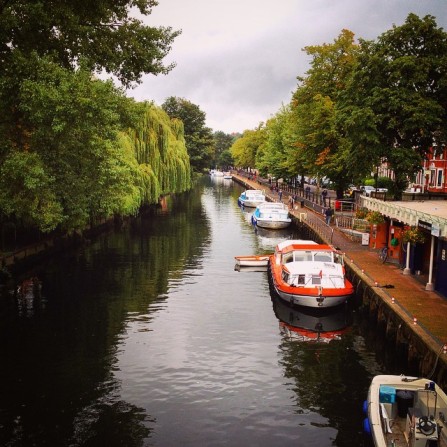 Stroll into Norwich after our show at the Waterfront